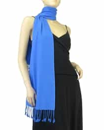 Pure Pashmina Shawl Midnight Blue 3Ply